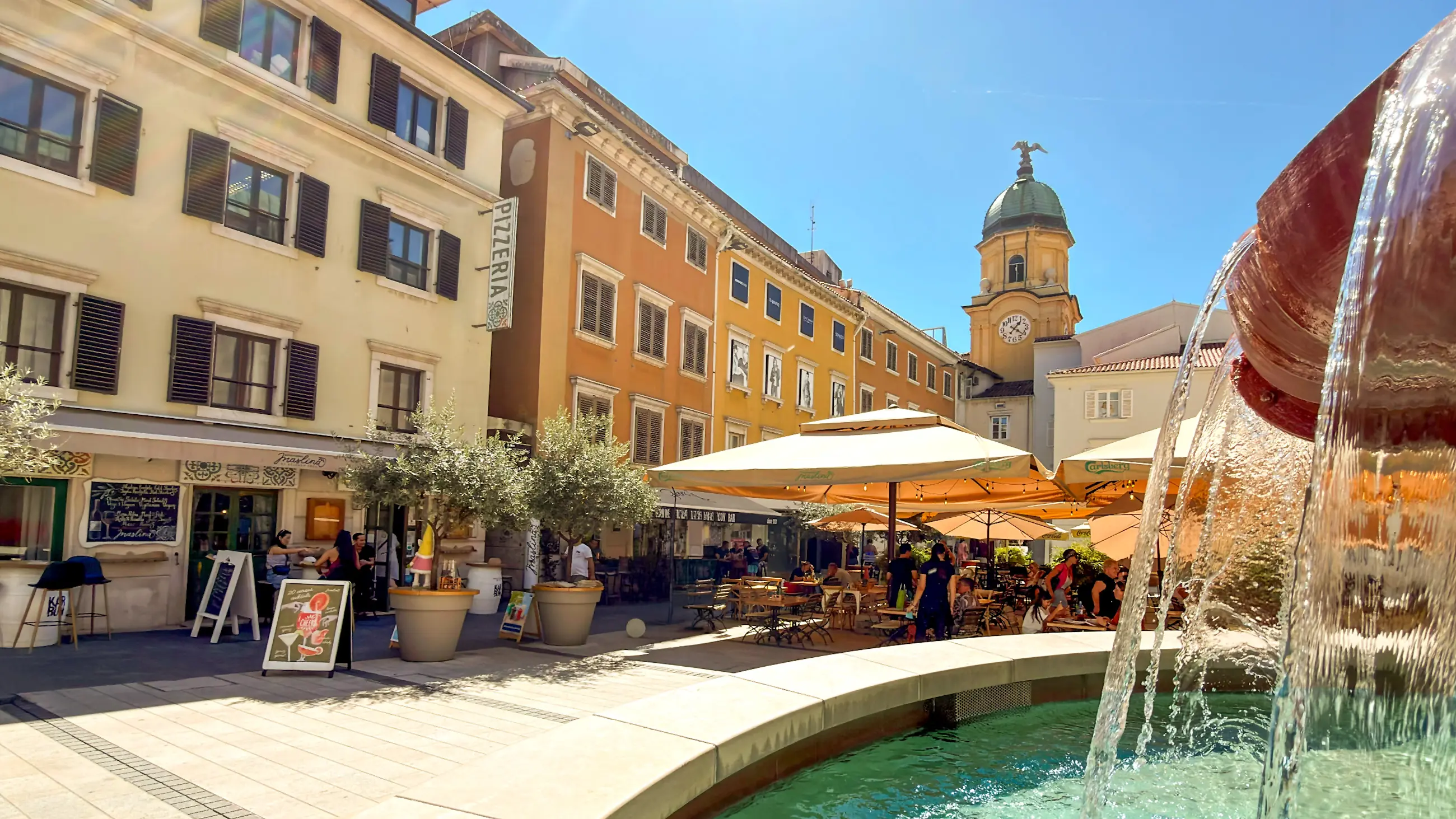 Rijeka, Croazia, sede della clinica DentVitalis